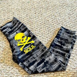 Soul by soul cycle authentic merch athletic mid calf Leggings